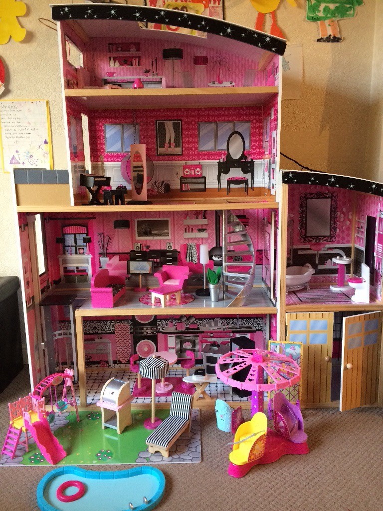 barbie garden set